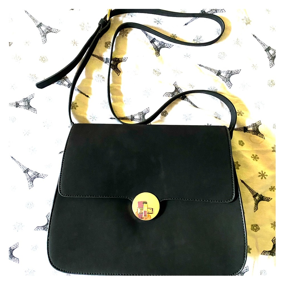 Suede purse